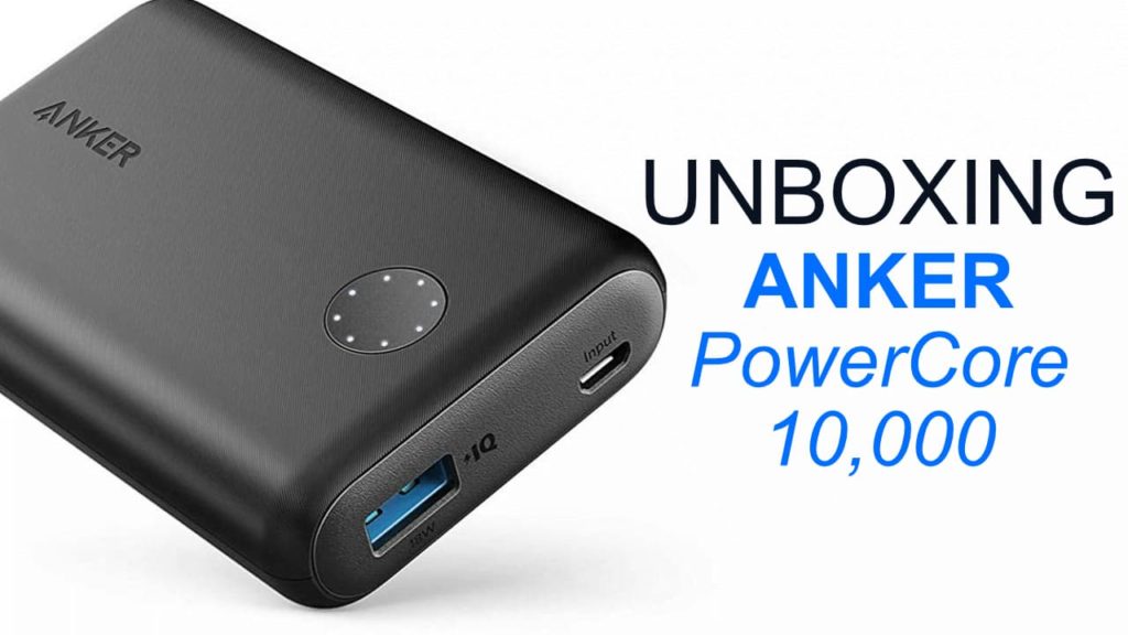 Anker Powercore 10000 Battery Unboxing - Community Giveaway