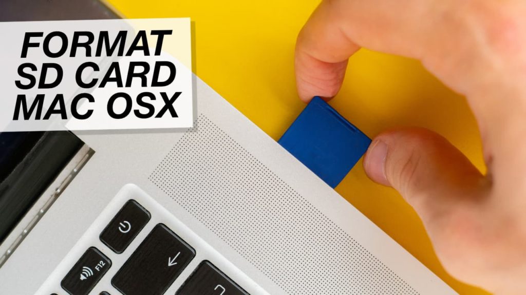 How to Format Micro SD Card FAT32 Mac